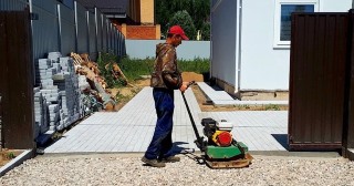 Устройство въезда на участок Курган, цена от 50103 руб.